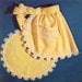1956 Daisy Fair Apron and Place Mats Pattern