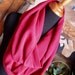 Infinity Scarf - Soft Knit Loop Scarf - Cranberry Red Circle Scarf - Fashion