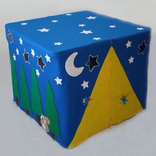 Camp Wannacraft - ePattern for a Tent Card Table Fort