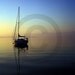 Sailboat Sunrise - 8 x 10 Original Photograph by Luigi Di Raimo