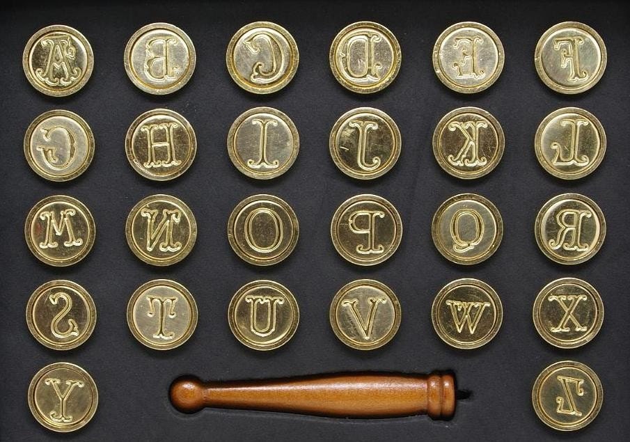 Wax Seal Set - 4 Fonts Available - art clay