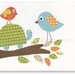 nursery art print, nursery decor, baby nursery print, kids art, kids room decor, nursery wall art, turtle nursery, Sur La Branche 8x10 print