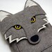 Wolf MacBook Air 13 inch sleeve - Gray felt
