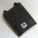 Wolf sleeve for Kindle fire - Kindle 3 - Kindle keyboard sleeve - Gray felt - MADE TO ORDER
