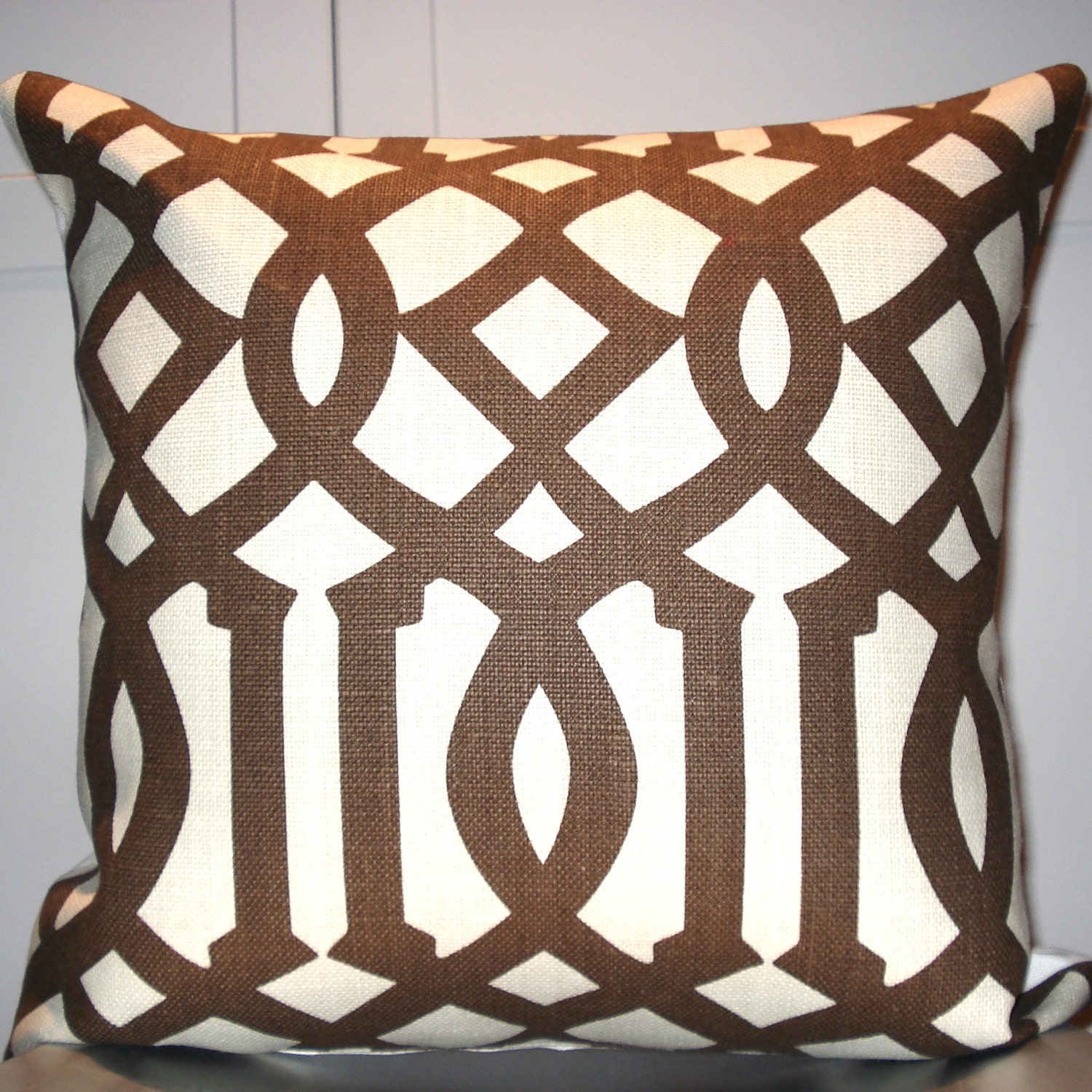 Kelly Wearstler Imperial Trellis in Java 18x18 pillow cover