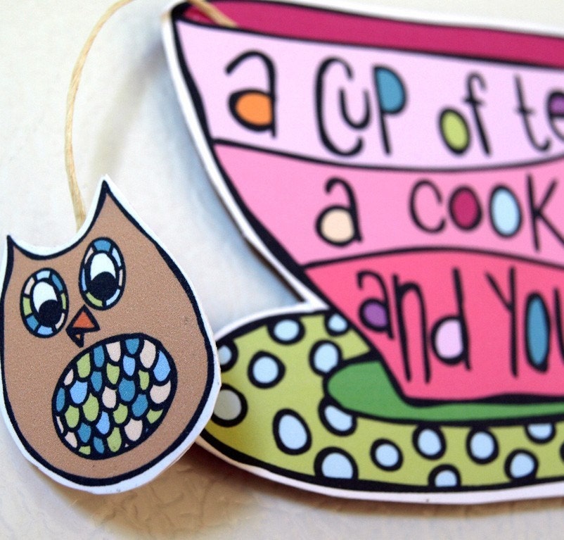Refrigerator Magnet - A Cup Of Tea