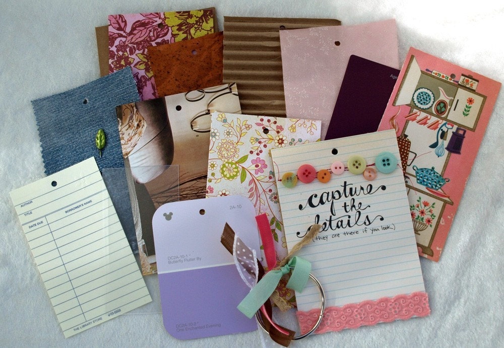 Reserved Listing for katkins - Capture the Details Mini Album