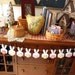 Bunny Butts Bunting - pink and yellow tails