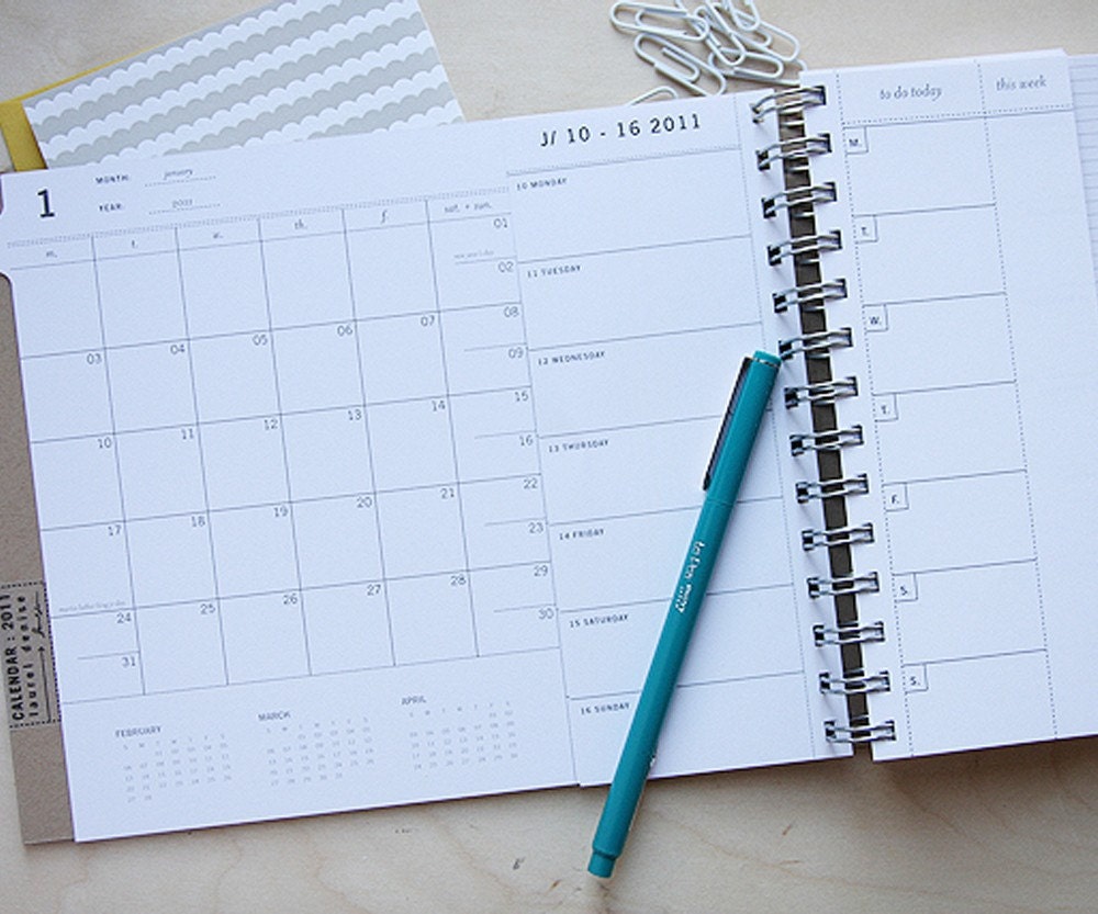 2011 laurel denise planner