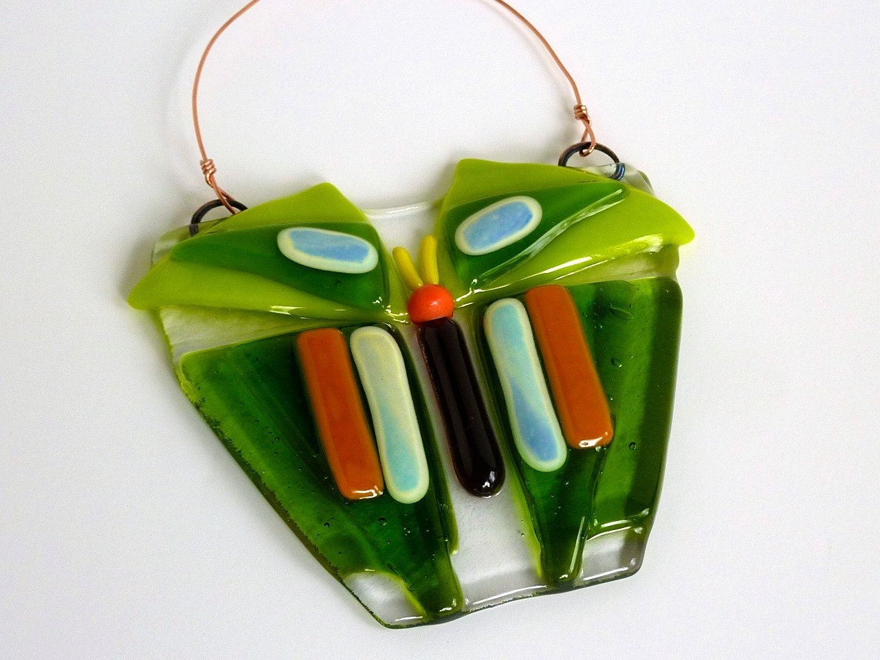 Glass Butterfly Sun Catcher