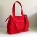 Sale - Red Canvas Bag - Shoulder bag, Diaper bag, Messenger bag, Tote, Travel bag, Women - CARRIE