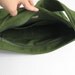 Sale - Forest Green Twisted Hemp/Cotton Bag, shoulder bag, tote, purse, handbag, unique, stylish, messenger bag - Lisa