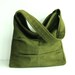 Sale - Forest Green Twisted Hemp/Cotton Bag, shoulder bag, tote, purse, handbag, unique, stylish, messenger bag - Lisa