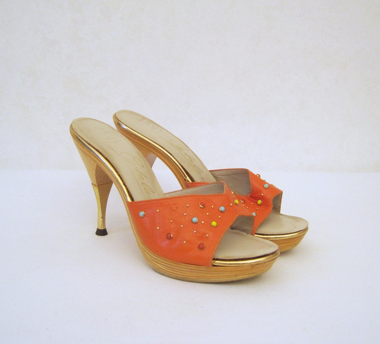 60s style heels