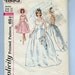 50s 60s Pattern Vintage Wedding Dress Bridesmaid Simplicity 4893 sz 13
