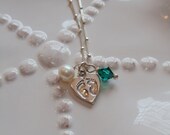 MOTHERS NECKLACE, baby footprints, expecting mother, custom jewelry, new mother