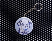 Handmade Key Chain featuring a Dalmatian