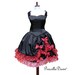 Custom Made Color and Size Goth Tea Dress