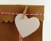 Pretty Packaging Valentines Scalloped Heart Tags Kit Il_170x135