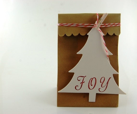 Pretty Packaging Christmas Tree Tags Kit Il_570xn