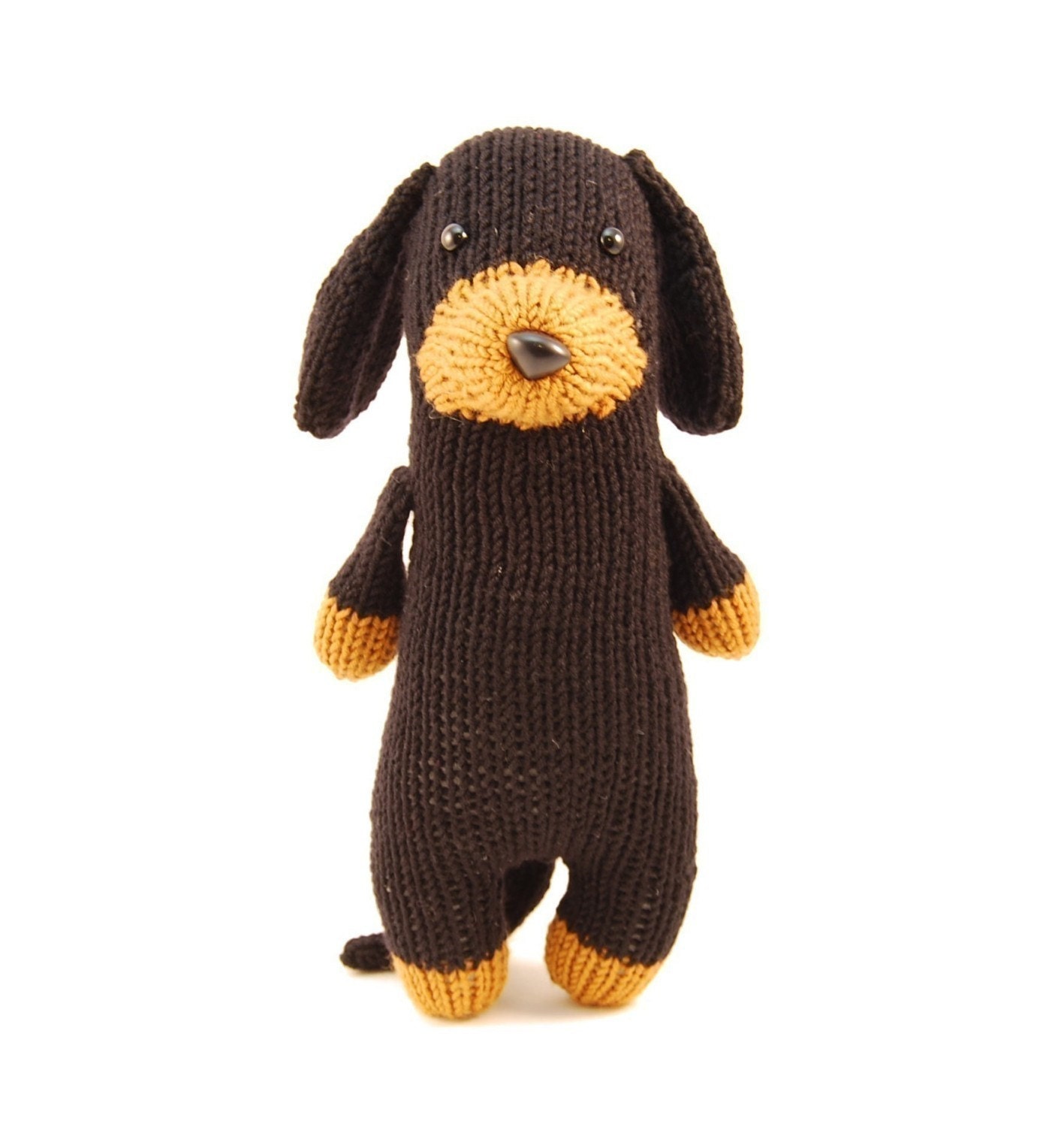 Tofu the Gentle Dachshund Knitting Pattern Pdf