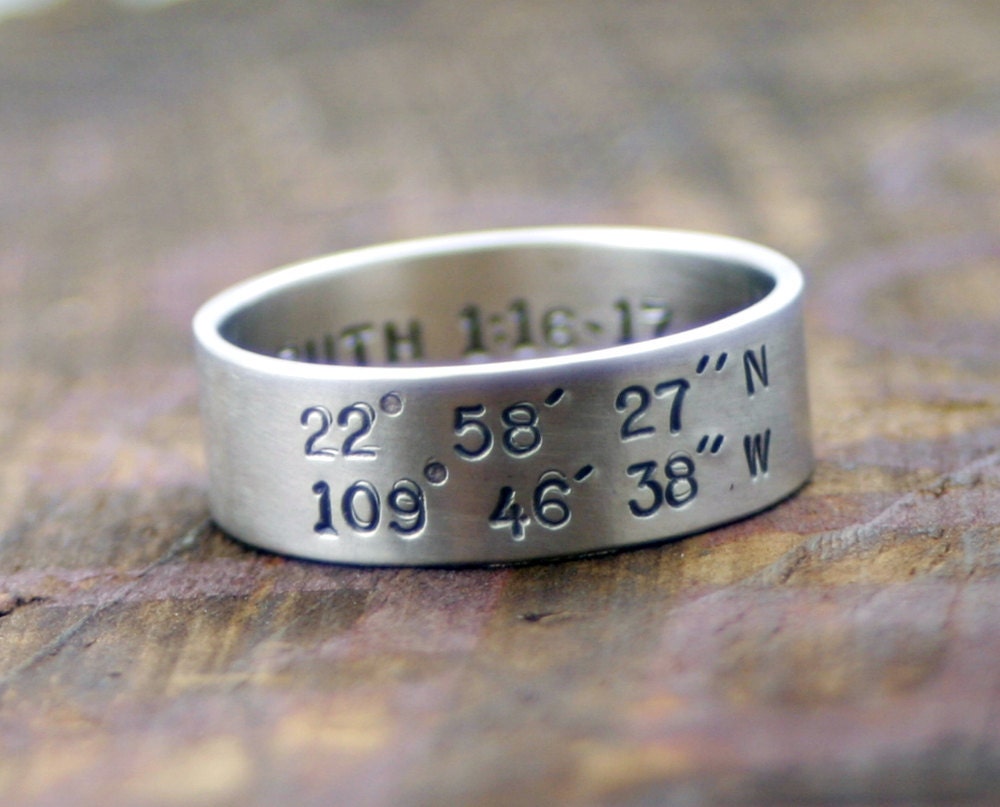 Personalized Copper Ring (E0230)