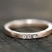 Wedding Band 14k gold diamond wedding band