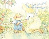 Sunny Afternoons      -  Mother and Child   8 X 10 print