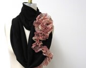 SALE Flower Scarf