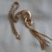 vintage Monet chain Tassel necklace