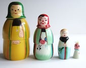 Unusual Polish Nesting Dolls - Matryoshka or Russian Style - kitschandcurious