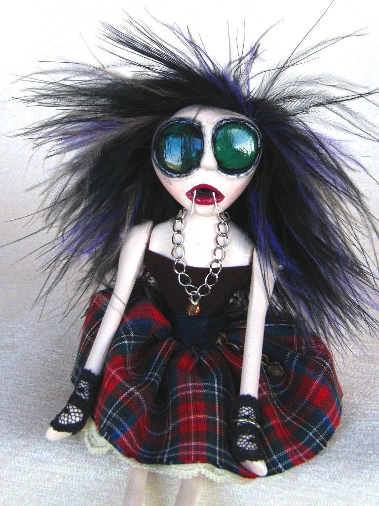 Punk Vampire Art Doll - Patsy