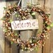 Heart Berry Wreath - Front Door Decoration - Welcome Sign