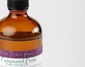 Pampered Peds Massage Oil 4 oz glass bottle
