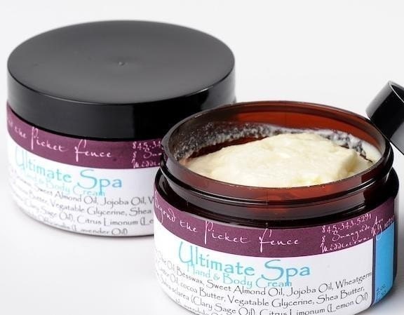 Clary Sage and Lemon Hand Cream -  Hand and Body Cream scented with essential oils - BeyondThePicketFence