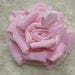 Velvet Ribbon Rose Fabric Flower Teal Hat Corsage Pin Baby Pageant Bridal Hair Accessory Applique