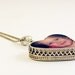 FN1 - Heart Photo Pendant Framed in Sterling Silver - Handmade Photo Jewelry