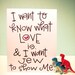 i want to know what love is and i want jew to show me