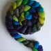 Polwarth/Silk Roving (Top) - Handpainted Spinning or Felting Fiber, Butterfly