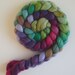 BFL Wool/ Silk Top (Roving) - Handpainted Spinning or Felting Fiber, Alice W.