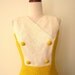 ON SALE: 1960s Mini Dress // Sunshine Yellow Mod Dress