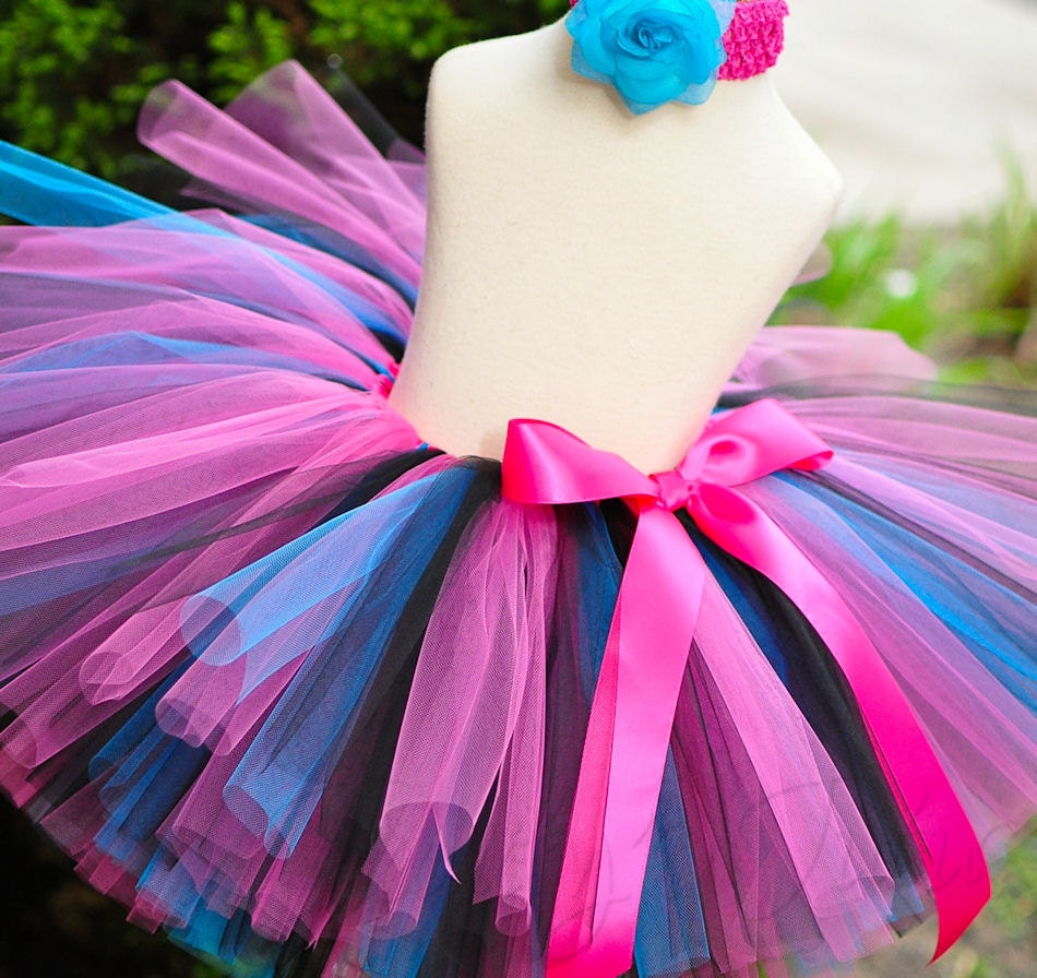 Birthday Diva sewn tutu and headband set  as seen on The View Fast shipping