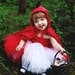 Little Red Riding Hood Tutu Costume - sizes 3 through 5 only Halloween Costume