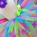 Birthday Tutu Skirt for baby, infant, toddler girl Bold Carnival tutu set