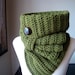 the accidental crochet cowl in CUSTOM COLOUR (vegan friendly)