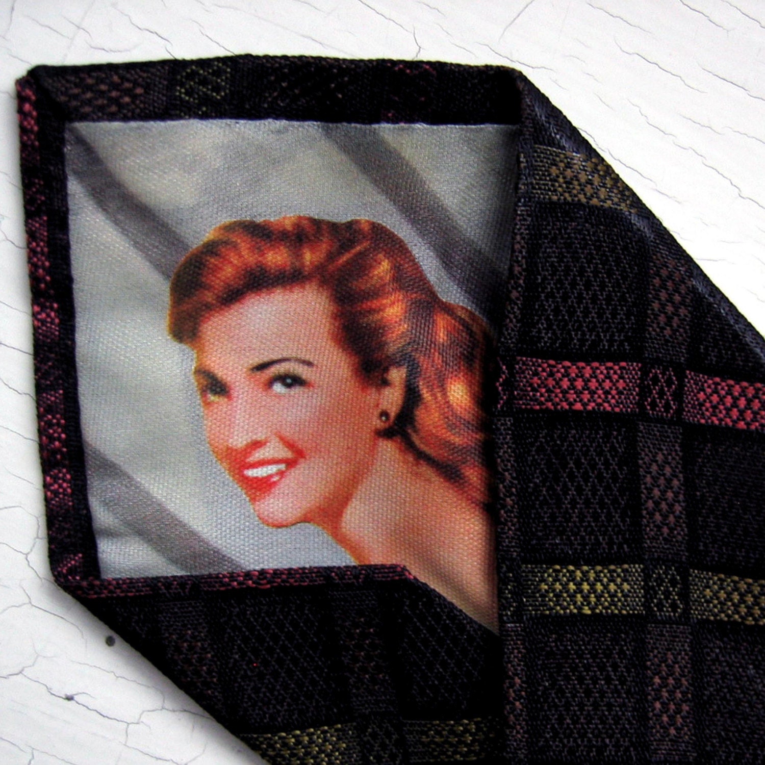 40's PIN UP Bathing Beauty SKINNY Tie