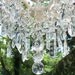 Precious Jeweled Shabby Vintage Cherub Waterfall Crystal Chandelier