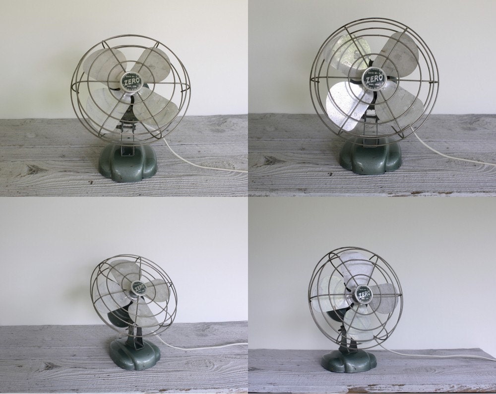 Small Vintage Zero Electric Fan