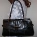 Eddie Bauer genuine cowhide leather satchel purse vintage 80s
