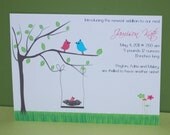Baby shower invitation or birth announcement Our newest addition (set of 10) Il_170x135